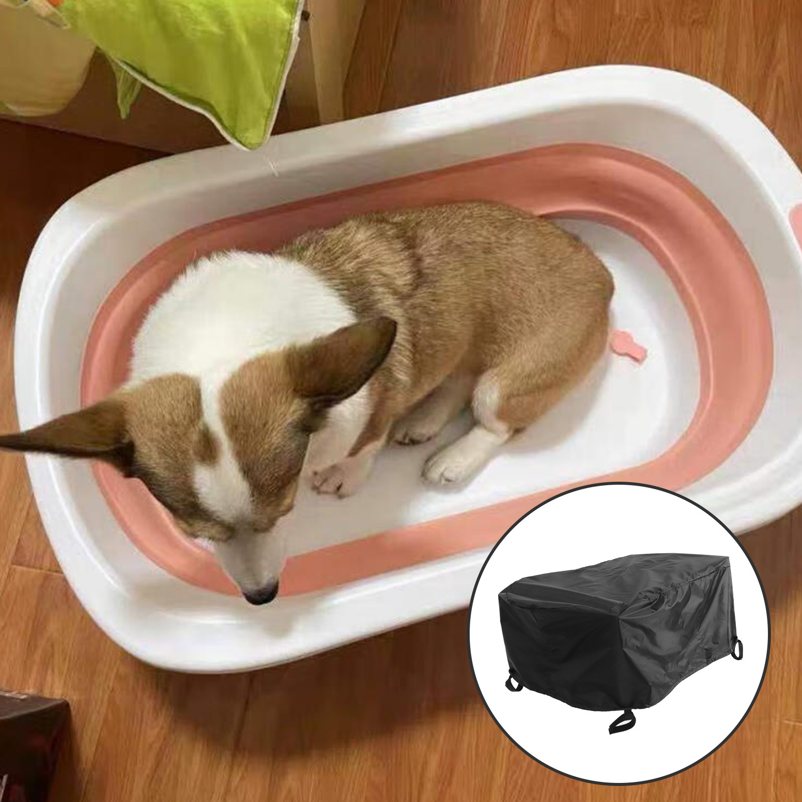 Foldable Pet Bathtub Cover Stu - Pool Cover Waterproof ulasan dan harga