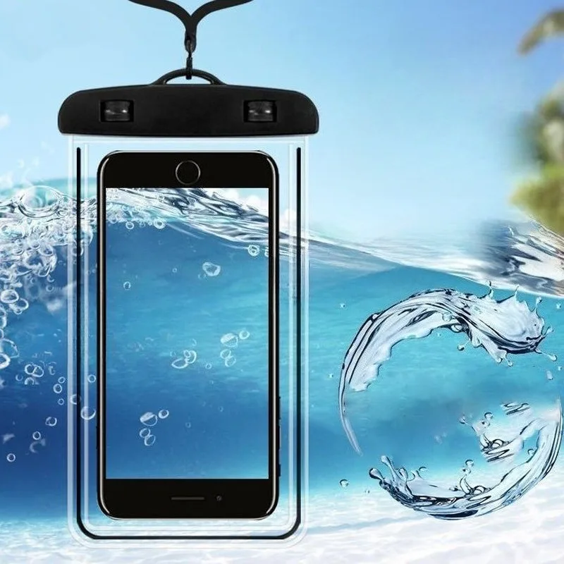 1Pc Transparent Mobile Phone W - Pool Cover Waterproof ulasan dan harga
