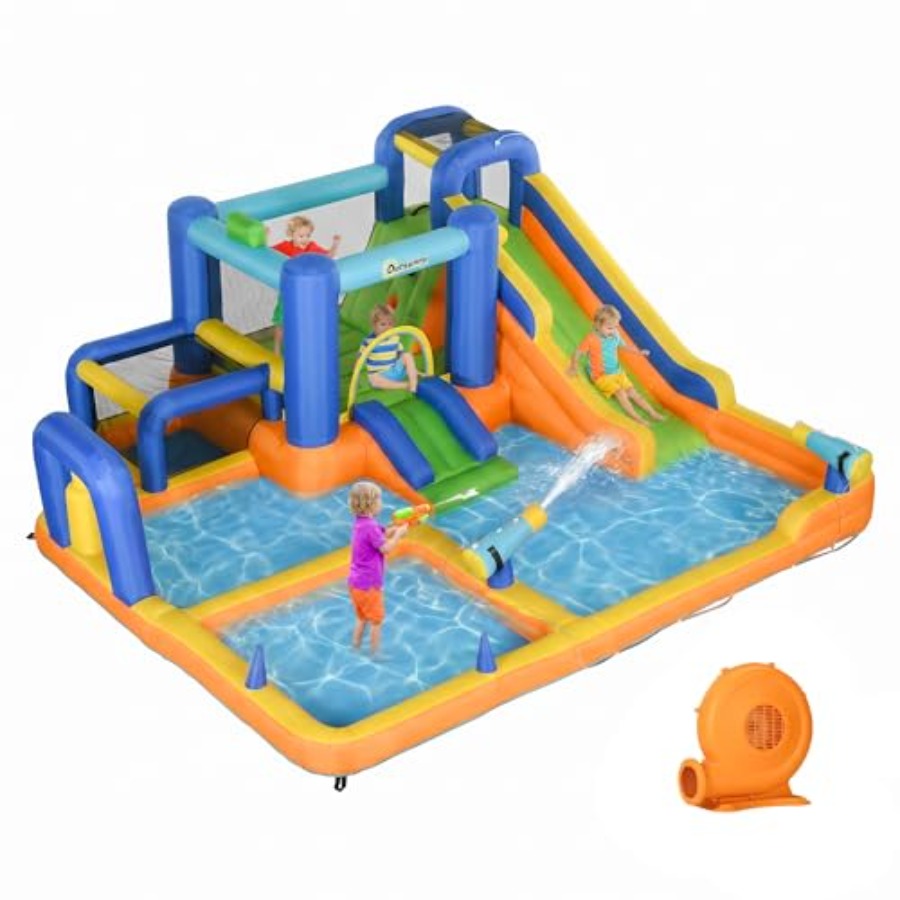 inflatable water slide 7-in-1 - Water Slide Inflatable ulasan dan harga