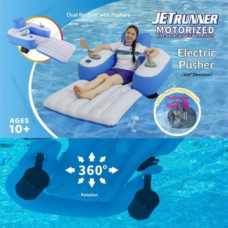 New Inflatable Electric Floati - Pool Cover Waterproof ulasan dan harga