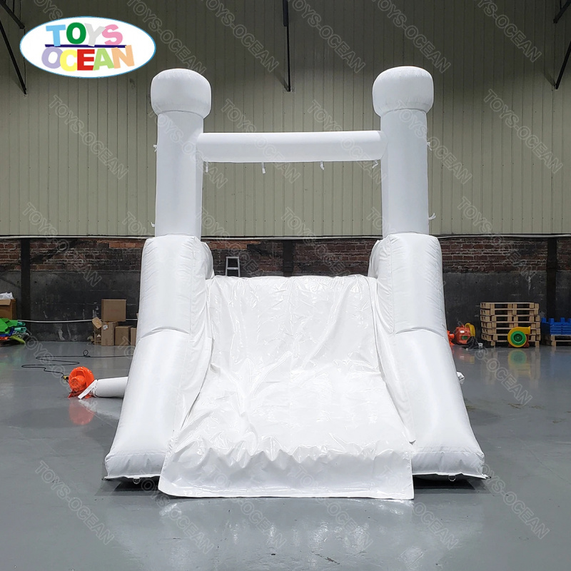 Custom Backyard White Water Sl - Water Slide Inflatable ulasan dan harga
