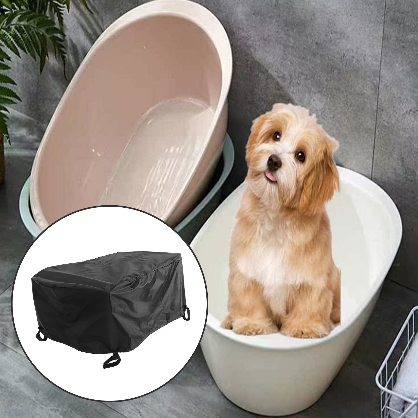Foldable Pet Bathtub Cover Stu - Pool Cover Waterproof ulasan dan harga