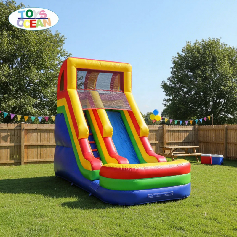 Factory Custom Kid Party Game  - Water Slide Inflatable ulasan dan harga