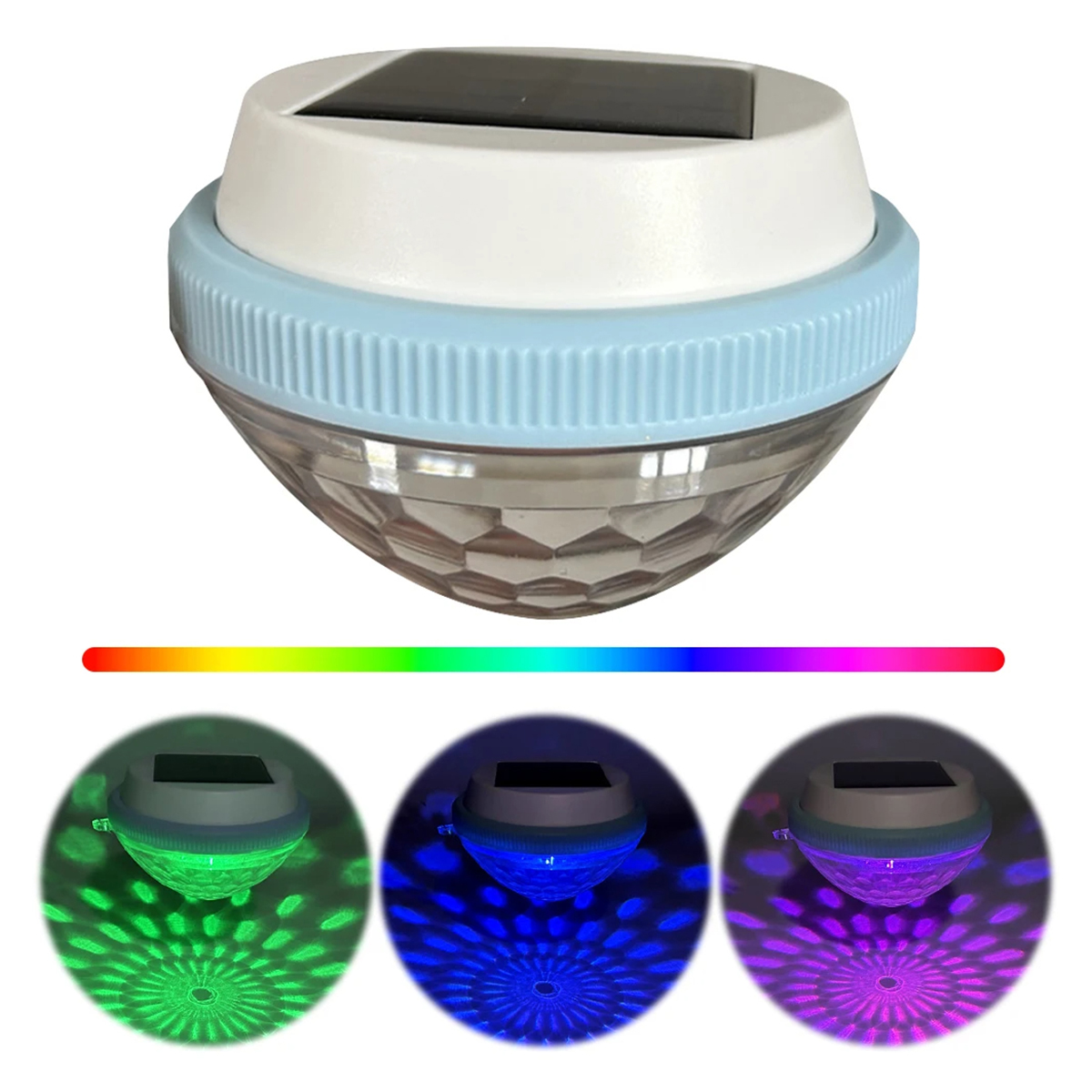 Solar Floating Pool Light Swim - Pool Light Solar Rechargeable ulasan dan harga