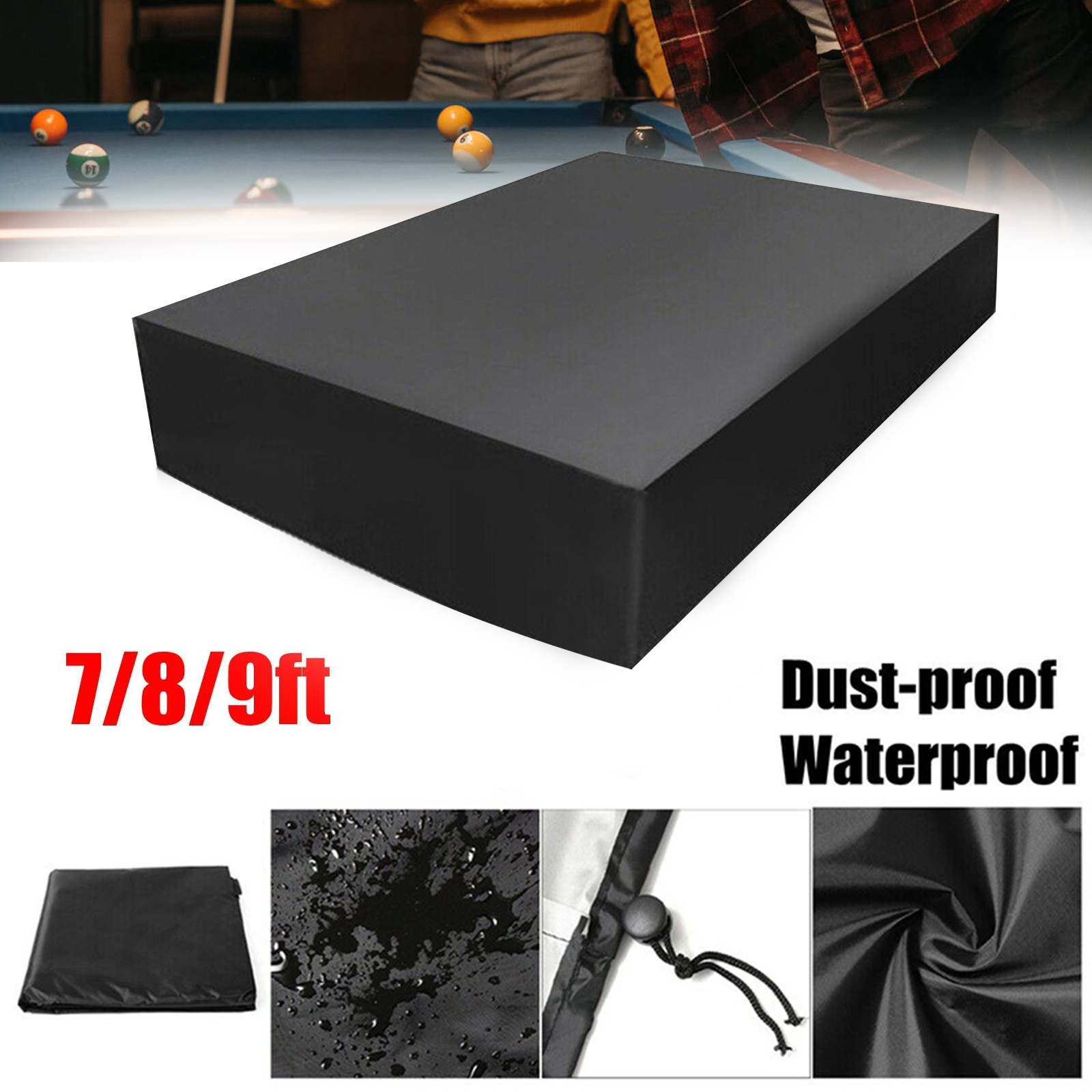 Waterproof Billiard Pool Table - Pool Cover Waterproof ulasan dan harga