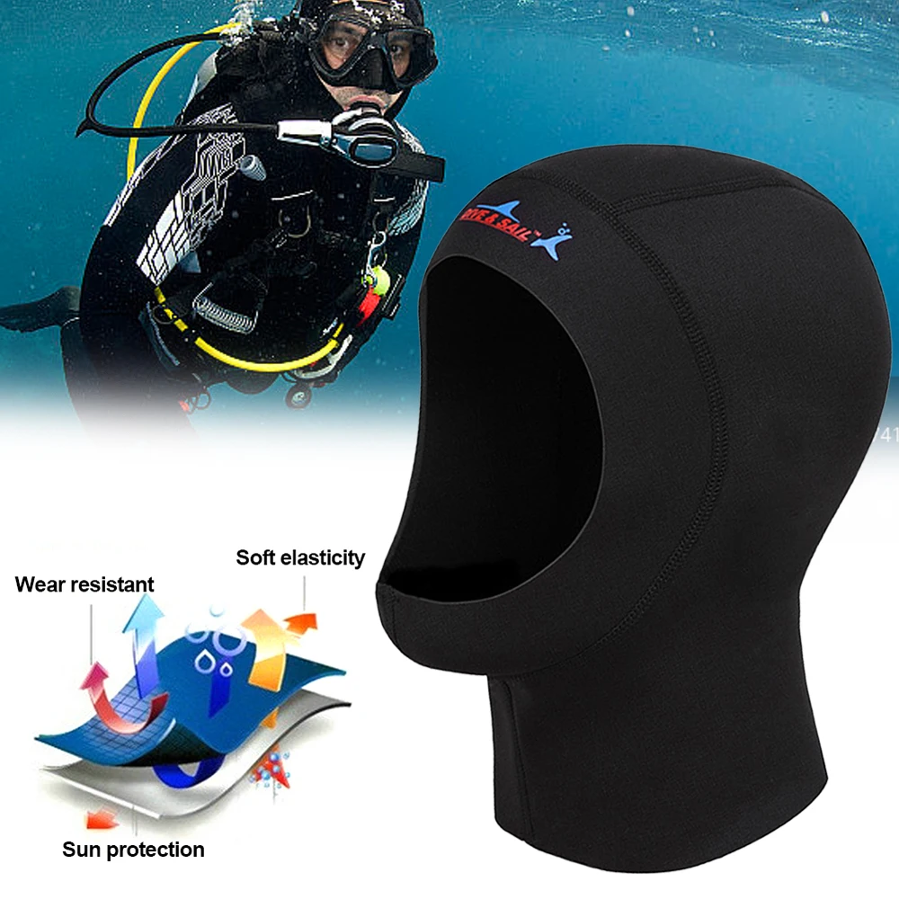1mm Neoprene Men Women Fishing - Snorkel Mask Full Face ulasan dan harga