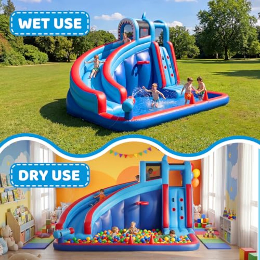 Backyard inflatable water slid - Water Slide Inflatable ulasan dan harga