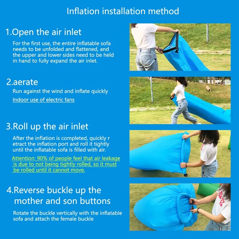 Portable Inflatable Air Sofa,  - Pool Lounger Inflatable ulasan dan harga