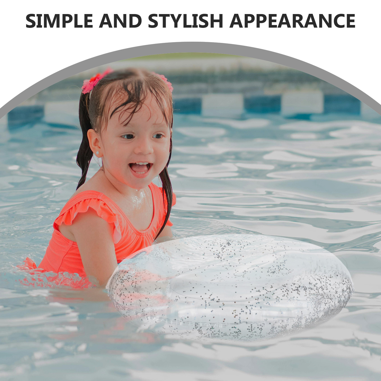 60Cm Inflatable Swimming Ring  - Pool Float Ring Inflatable ulasan dan harga