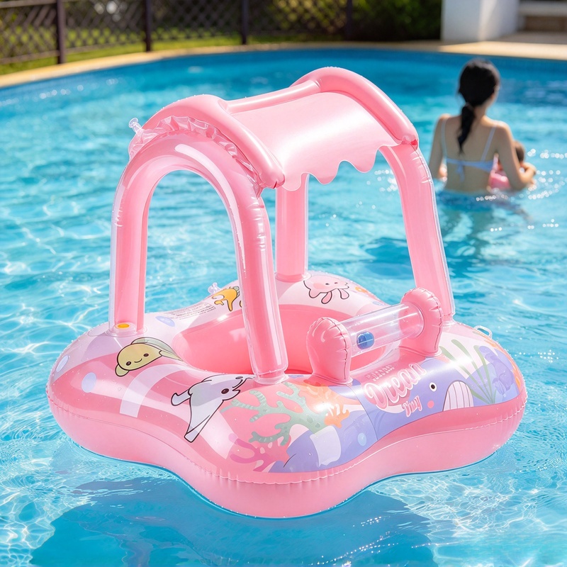Inflatable Pool Lounger Float  - Pool Float Ring Inflatable ulasan dan harga